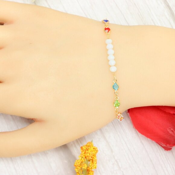 "Trendy Handmade Bracelet – A Thoughtful Gift for Girls & Women | UNVRC1449 - Picture 9 of 10